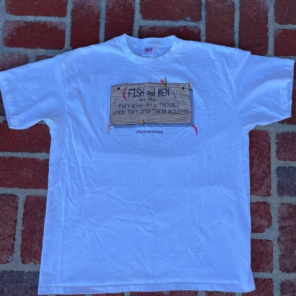 Vintage fishing shirt 🐠
